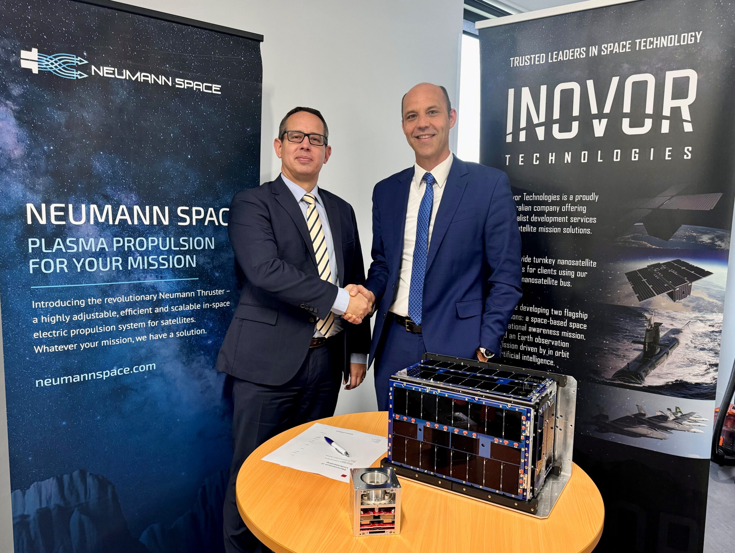 MOU signed by Inovor and Neumann Space